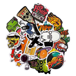Street-Art Chaos Random Sticker Bundle (20 Pack) - Skatewarehouse.co.uk