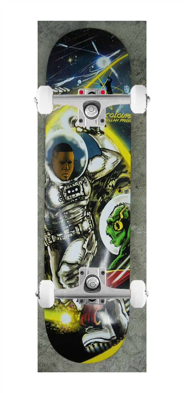 Colours Skateboard Killah Priest Planet of the Gods x Venom Custom Complete Skateboard - 8.15