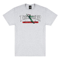 Skate-Mag Thrasher T-Shirt in greymottled for men – TITUS Skate-Mag Thrasher T-Shirt in greymottled for men – TITUS