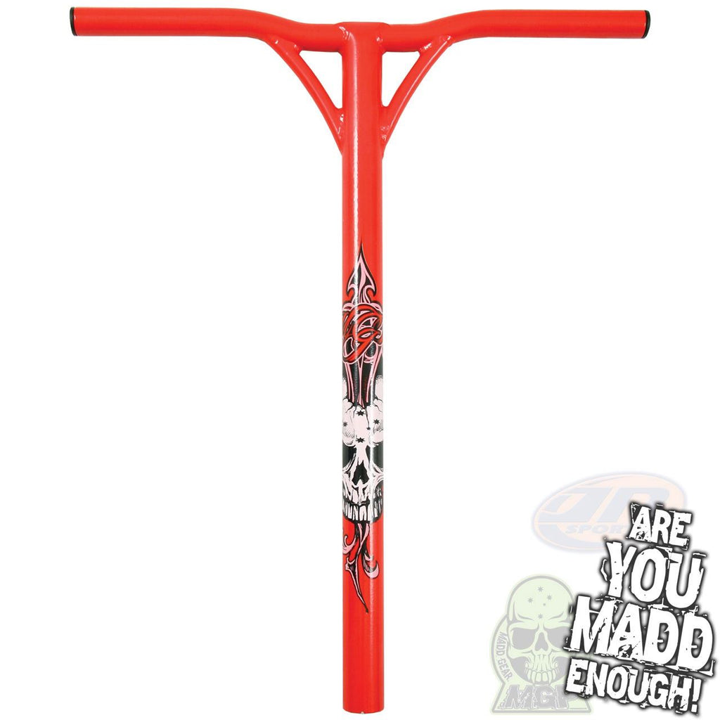 Mgp Headache Y-Bars 18" X 22" (31.8Mm) - Red - Skatewarehouse.co.uk