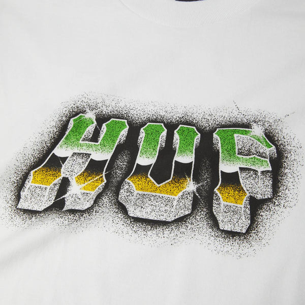 HUF Chrome Grit S / S Tee (White)