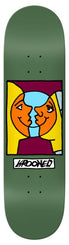 Krooked Easy Rider Moonsmile - 8.38 (Green) Skateboard Deck - 8.375"