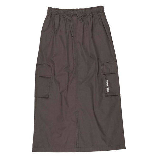 Santa Cruz Womens Skirt Strip Cargo Skirt - Slate Grey - Skatewarehouse.co.uk