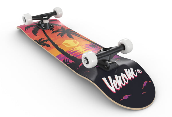 Venom My First Skateboard Complete - Tropical Beach - 8.0