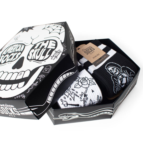 American Socks The Skull - Giftbox - One Size Socks