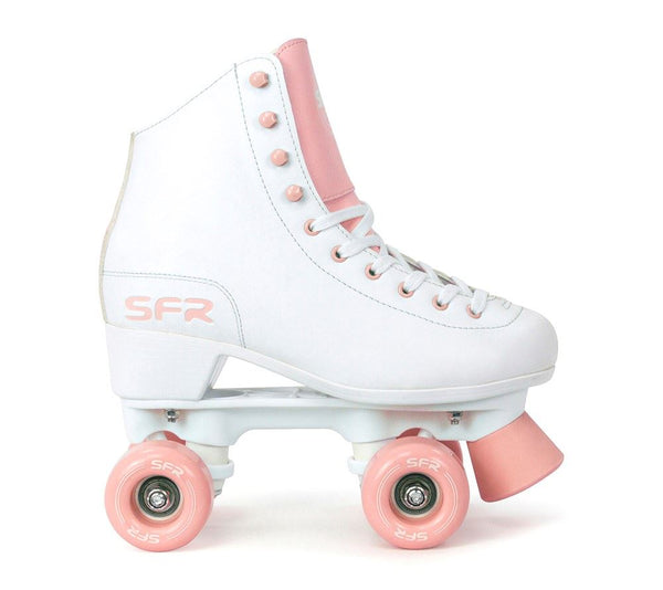 SFR Figure Quad Skates - White / Pink - Skatewarehouse.co.uk
