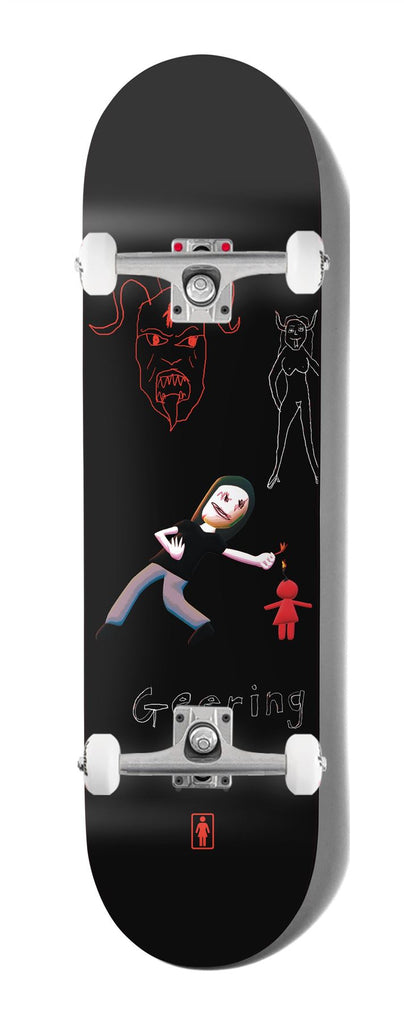 Girl Skateboard Pro Model Breana Geering x Venom Custom Complete Skateboard - 8.5"