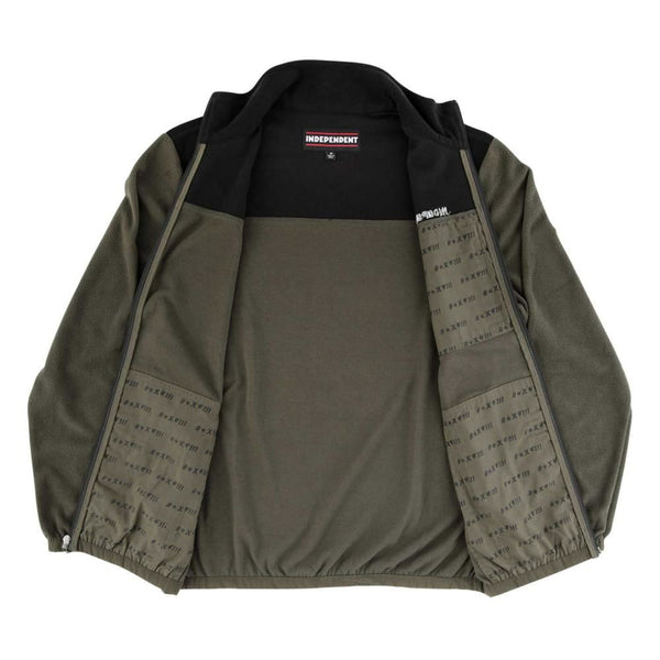 Independent Jacket BTG - Army / Black - Skatewarehouse.co.uk