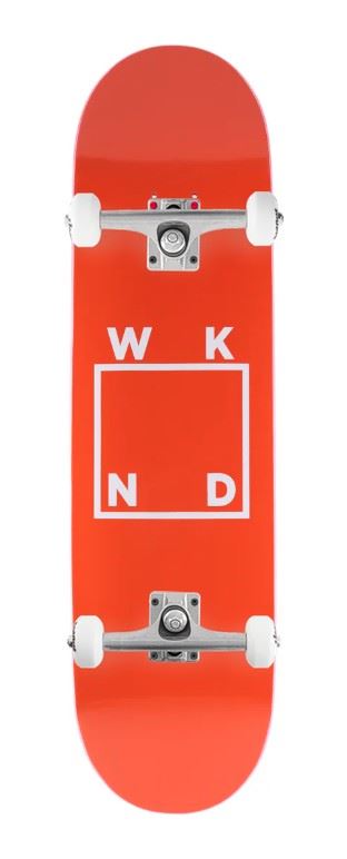 WKND Logo Board (SN) Red x Venom Custom Complete Skateboard - 8.125"