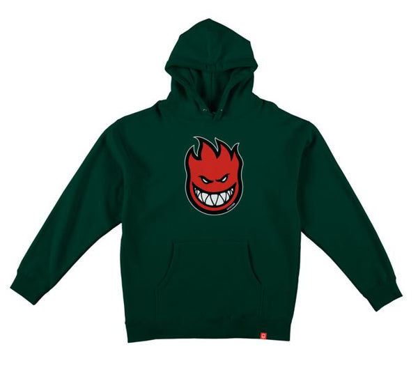 Spitfire Bighead Fill Youth Hoodie (Alpine Green w / Black) - YOUTH XL