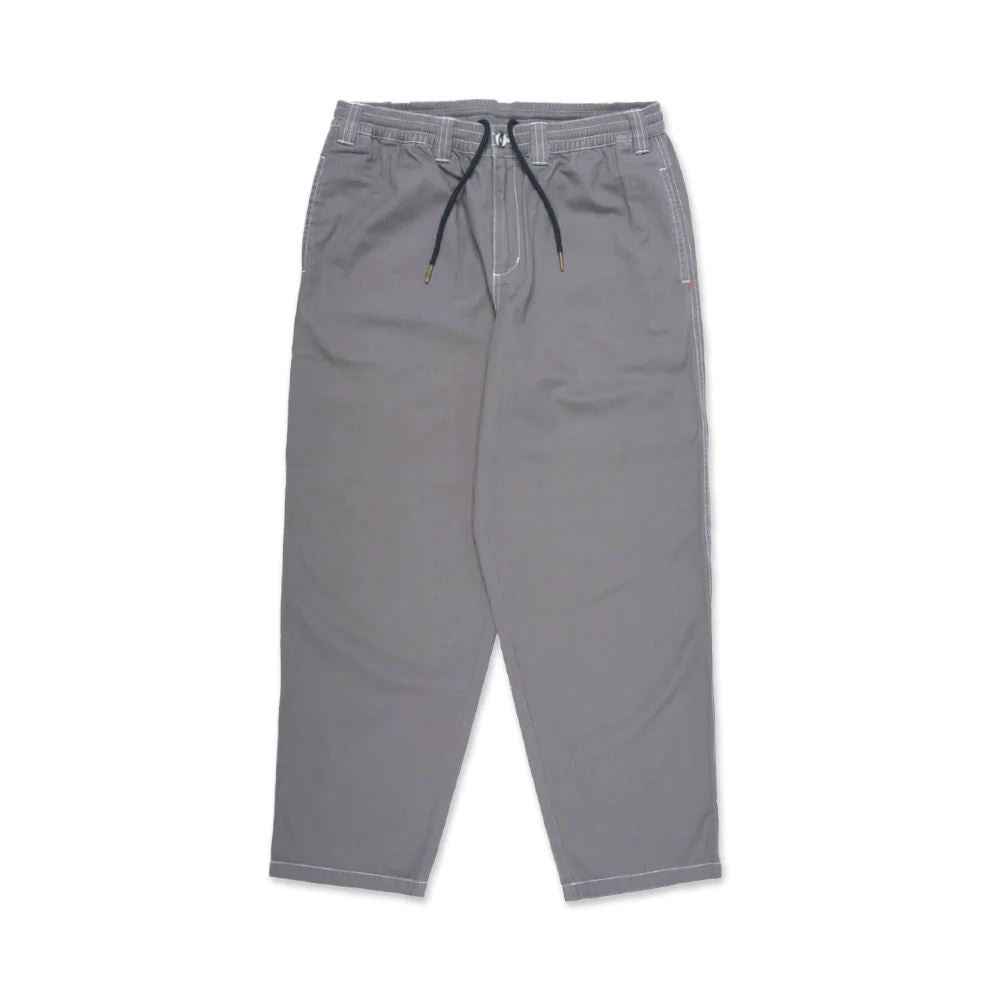 Theories Of Atlantis Stamp Lounge Pants Light Grey Contrast Stitch - M