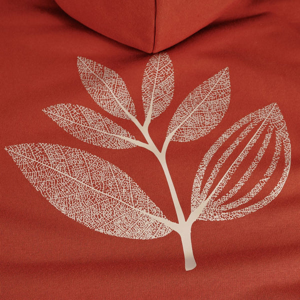 Magenta Botanic Zipped Hoodie Orange - Skatewarehouse.co.uk