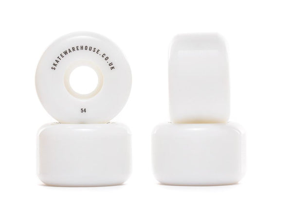 Skatewarehouse Conical Skateboard Wheels 52-54mm/99A - Skatewarehouse.co.uk