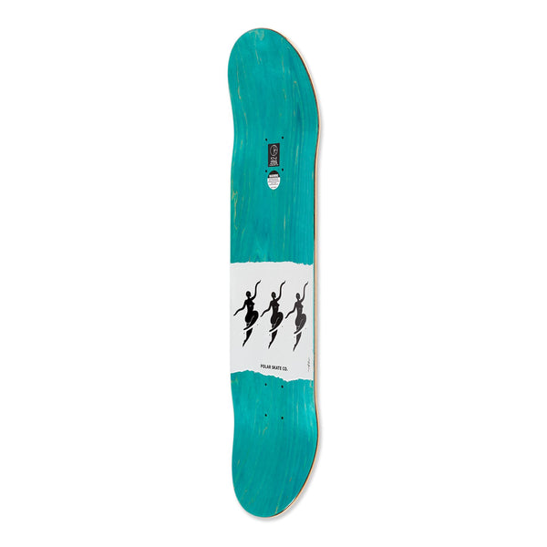 Polar Skate Co Team Model | No Complies (White) Skateboard Deck - 8.5