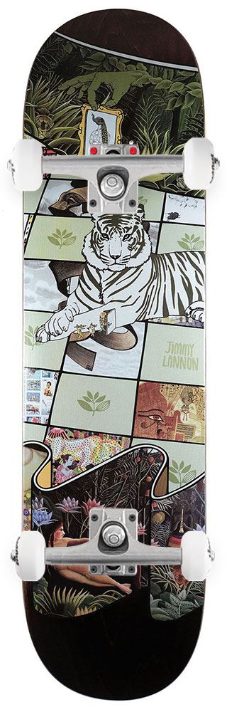 Magenta Jimmy Lannon Museum Series (Steep) Complete Skateboard - 8.25" - Skatewarehouse.co.uk