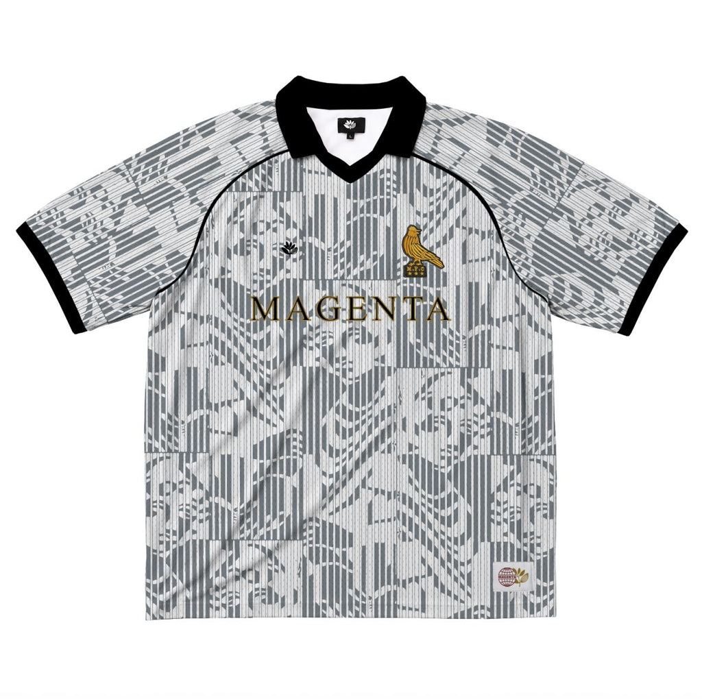 Magenta Tati FC Jersey White