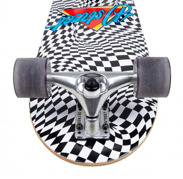 D Street Surfskate Skateboard Check Warp - 10.0