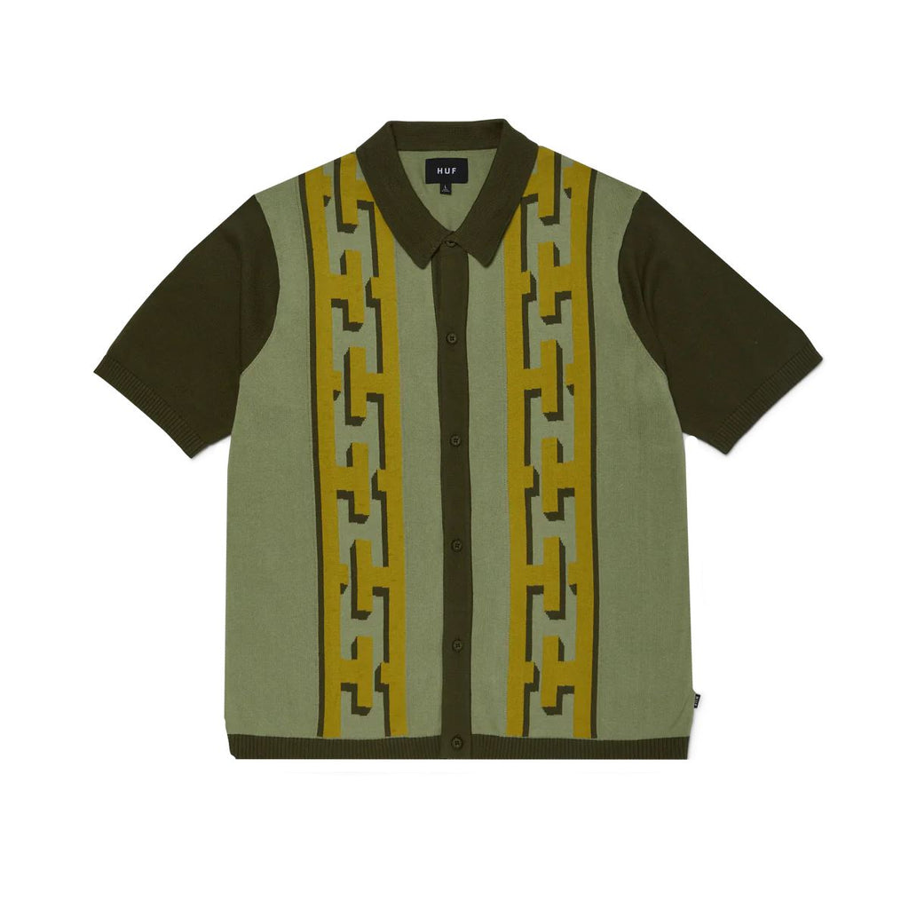 Pillar S / S Knit Sweater (Moss)