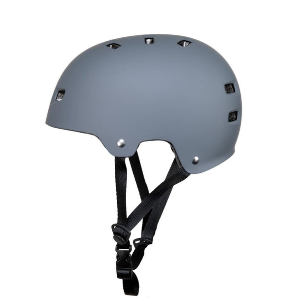 Bullet Deluxe Helmet T35 Youth - Matt Graphite - Skatewarehouse.co.uk