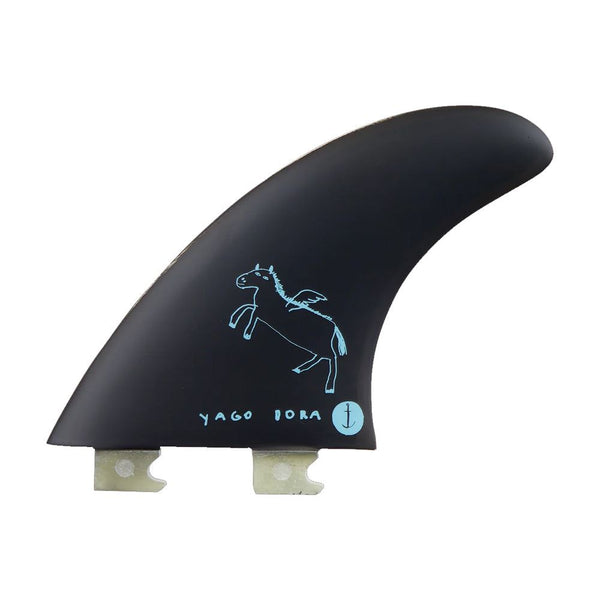 Captain Fin Co - Yago Dora Tri - MD / LG - Black (Snap-In / FCS II) - M