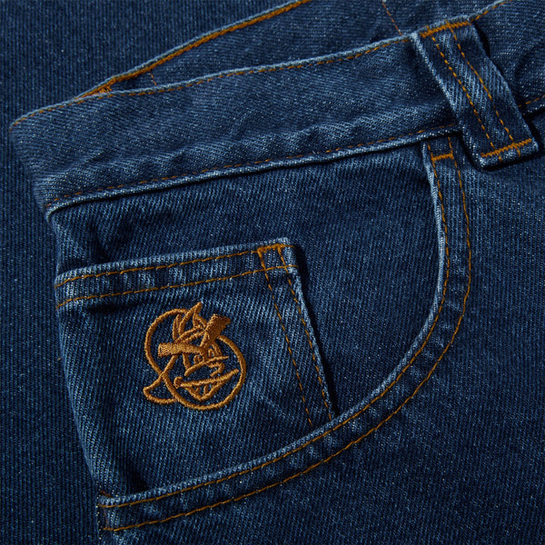 Polar Skate Co 93! | Denim (Dark Blue)