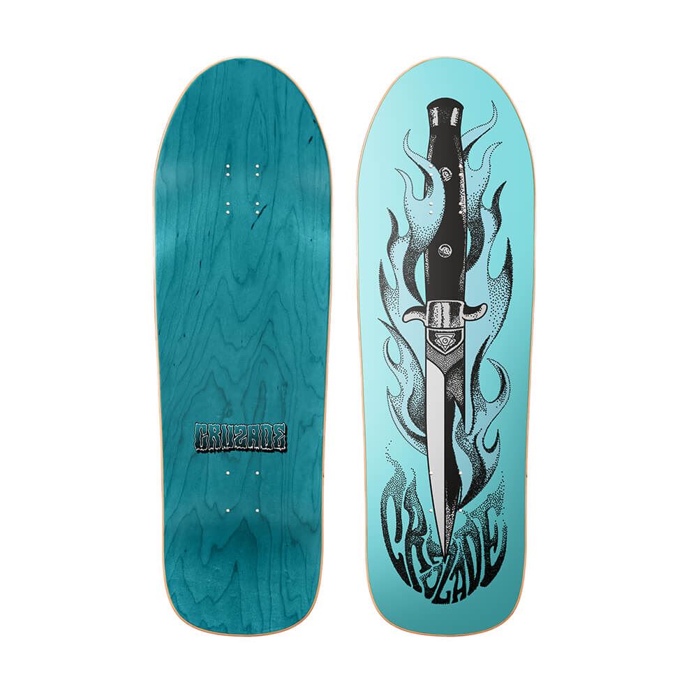 Cruzade Knife Cruzade Skateboard Deck - 10.0" - Skatewarehouse.co.uk