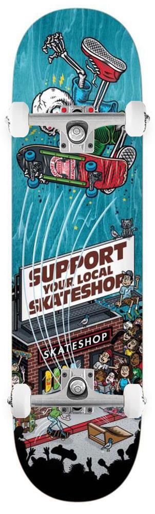 Deluxe SSD25 Shop Keeper x Venom Custom Complete Skateboard - 8.5" - Skatewarehouse.co.uk