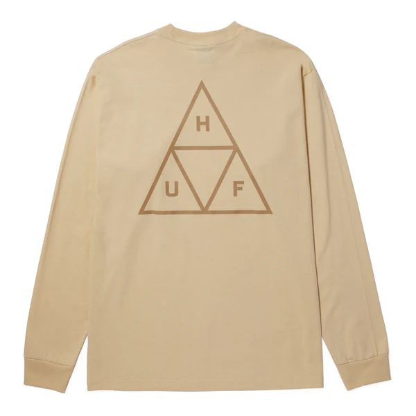 Huf Set Tt L / S Tee (Wheat)