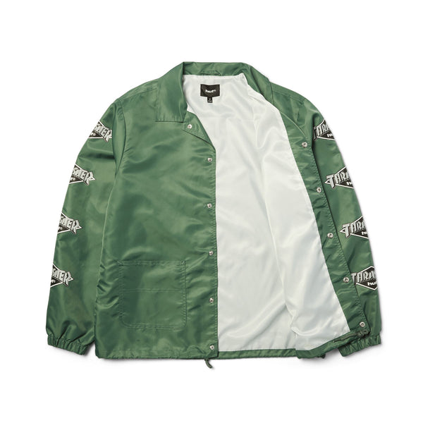 HUF x Thrasher Logo Jacket (Forest Green)