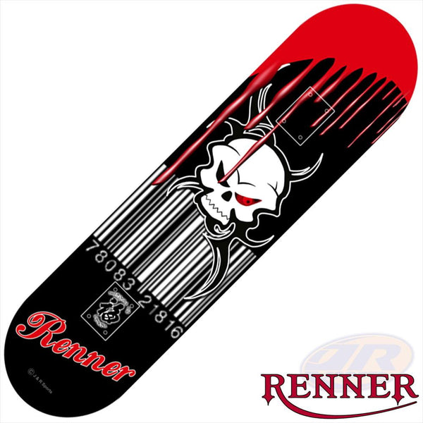 Renner A inc ABEC 5 & Black Trucks - A20 Blood Soaked Complete Skateboard