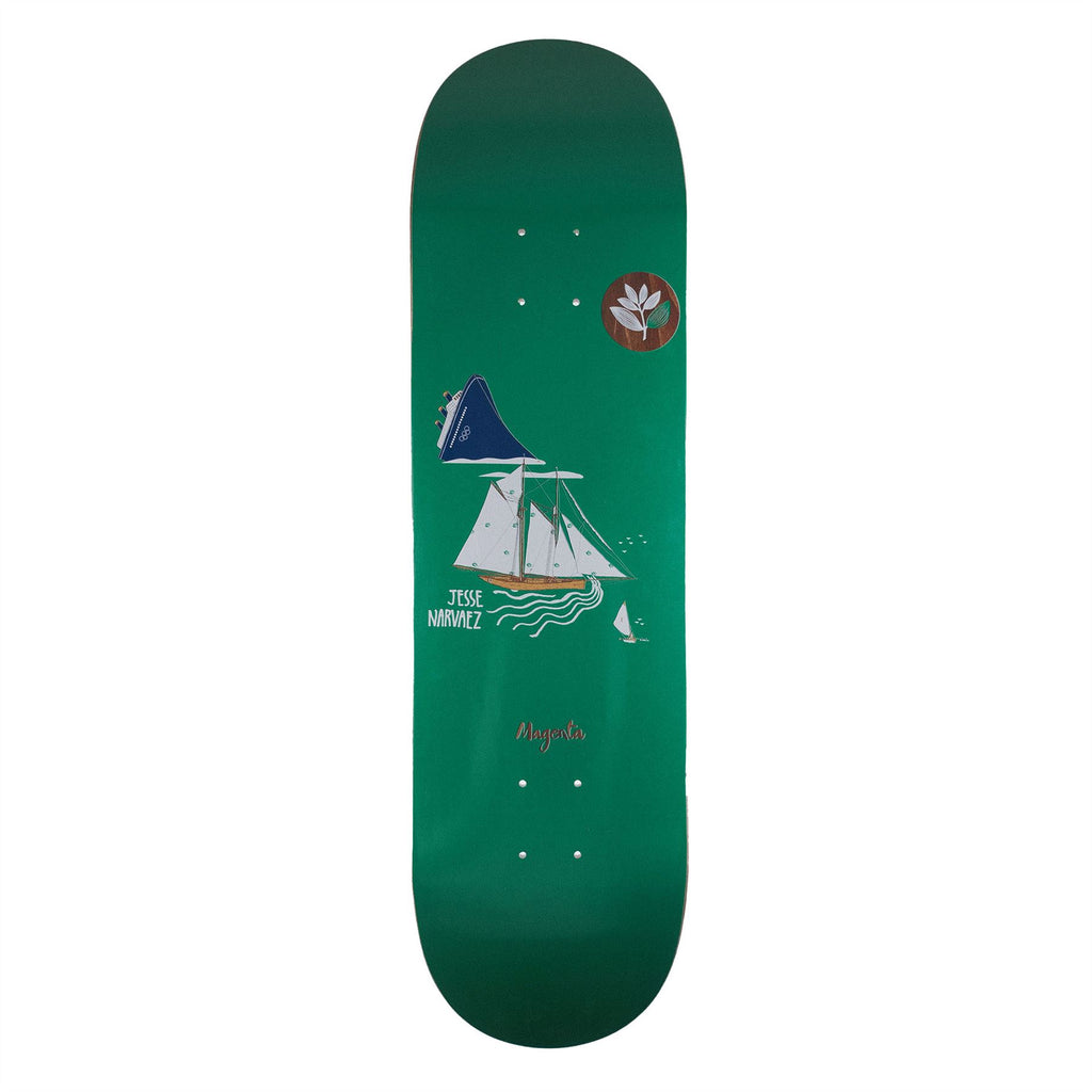 Magenta Jesse Narvaez Nautic Series Skateboard Deck - 7.875"