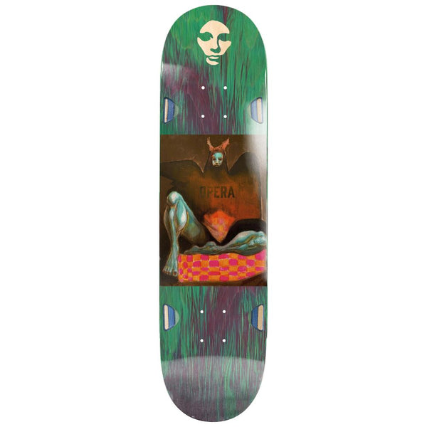 Opera Archangel EX7 Green Bleed Skateboard Deck - 9.0