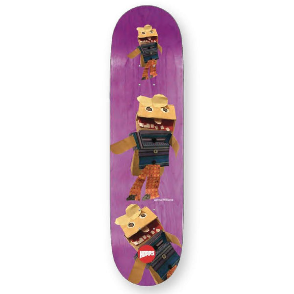 HOPPS Jahmal Williams 'Puppet Guy' Skateboard Deck - 8.25