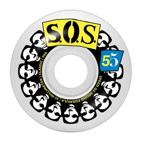 Opera SOS Cadenza - Classic 101a White Skateboard Wheels