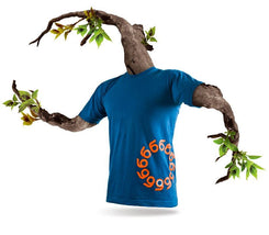Orangatang Logo T-Shirts Blue