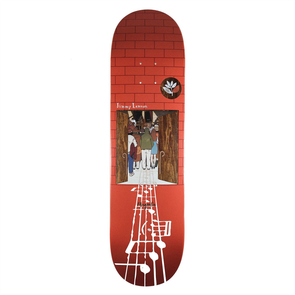Magenta Jimmy Lannon City Jazz Board (Steep) Skateboard Deck - 8.25" - Skatewarehouse.co.uk