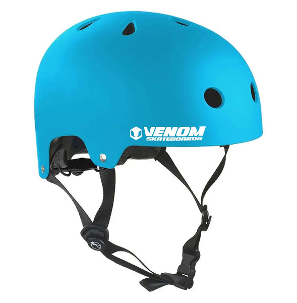 Venom Skateboards Pro Skate Skateboard Scooter Adjustable Helmet - Blue