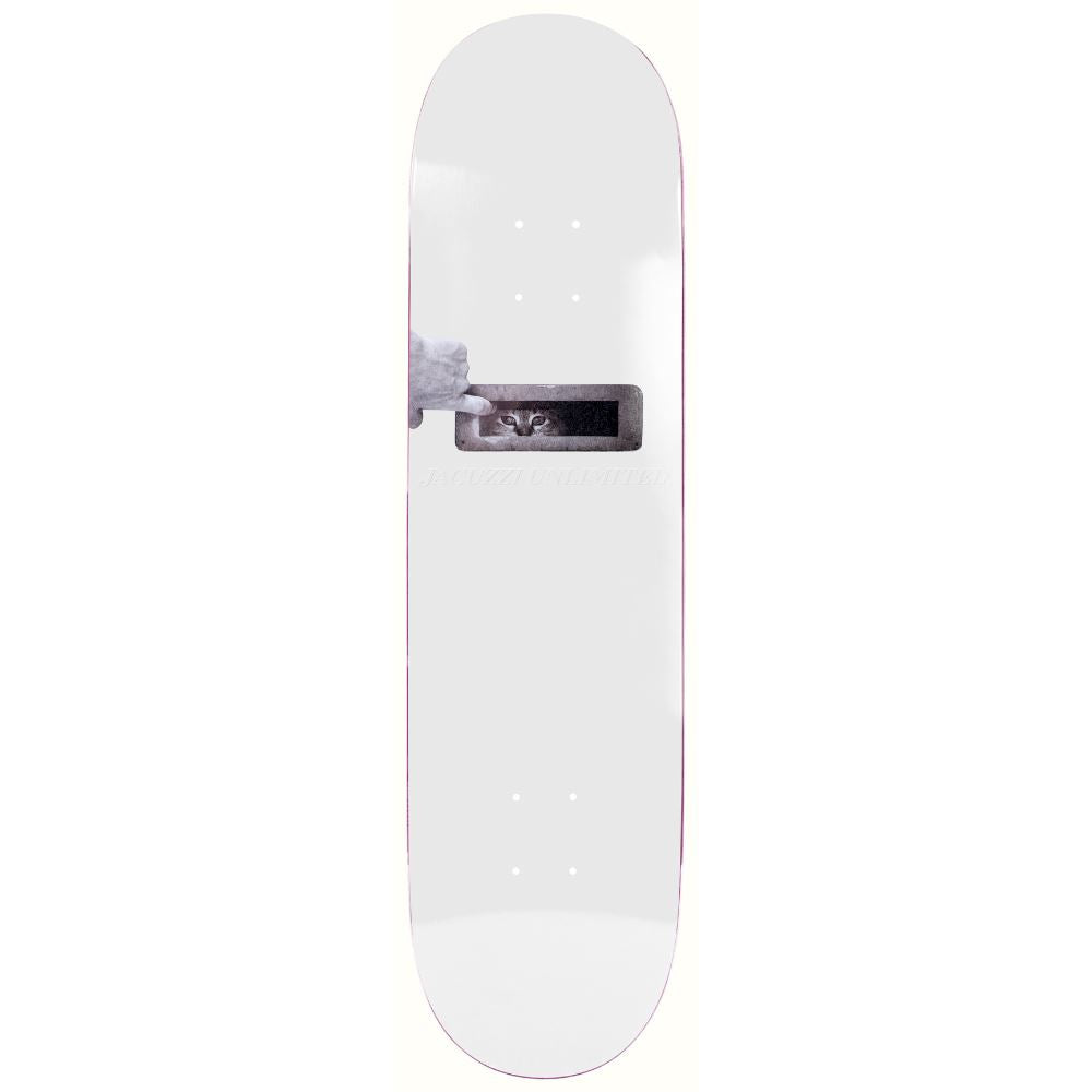 Jacuzzi Unlimited The Musical - EX7 White Skateboard Deck - 9.0"