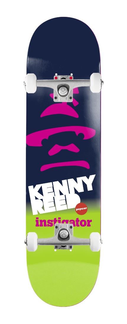 Popwar Kenny Reed Instigator Magenta x Venom Custom Complete Skateboard - 8