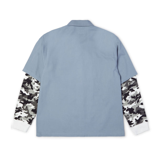Shadows LS Work Shirt (Light Blue)