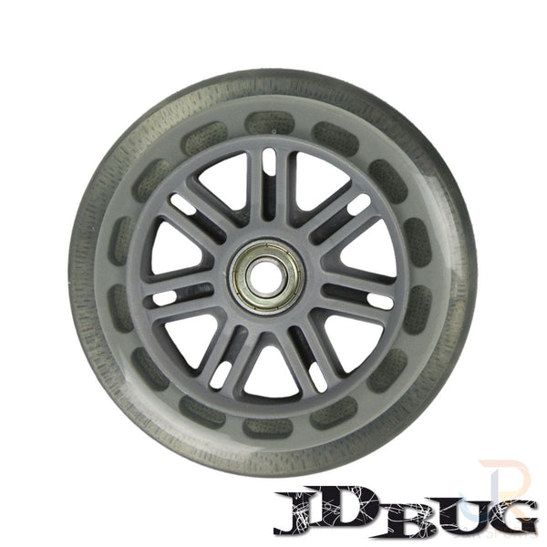 JD Original Street 100mm (2) w. Bearings - Clear Scooter Wheels