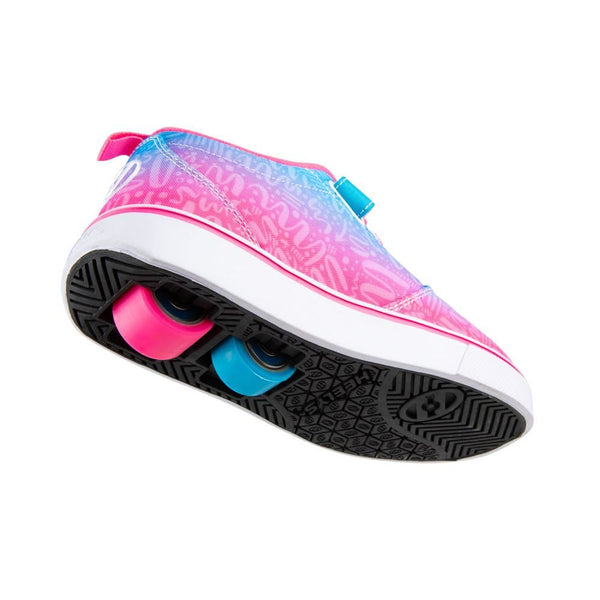 Heelys X2 Pro 20 X2  - Cyan / Neon Pink / White - Skatewarehouse.co.uk