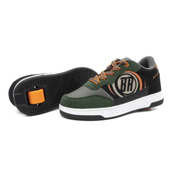 Breezy Rollers Hero 2 - Black / Green - Skatewarehouse.co.uk