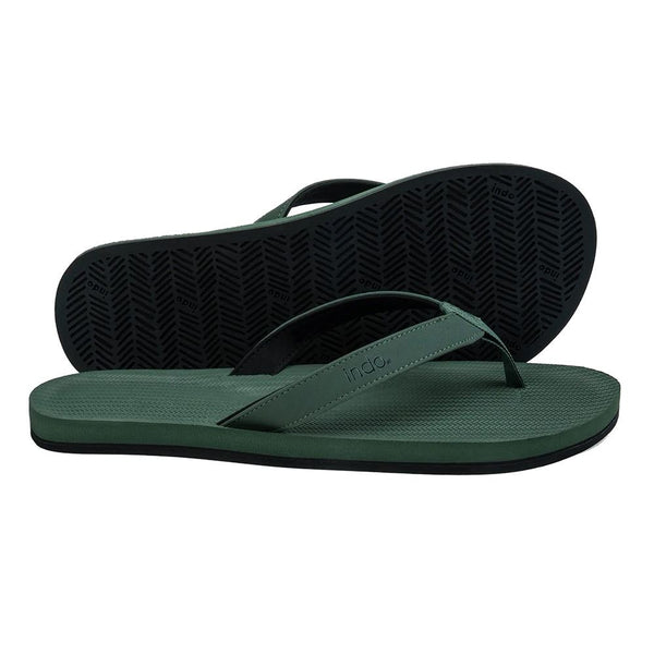 Indosole - Mens Flip Flops - ESSNTLS - Leaf Shoes