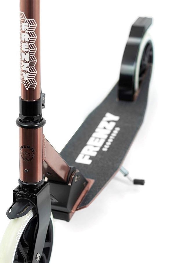 Frenzy 205mm Dual Brake V4 Recreational Scooter - Bronze - Skatewarehouse.co.uk