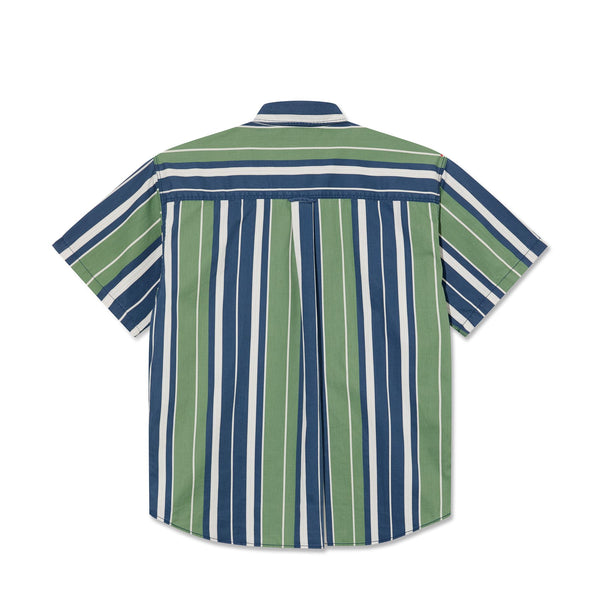 Polar Skate Co Ted Shirt (Green / Blue) - M
