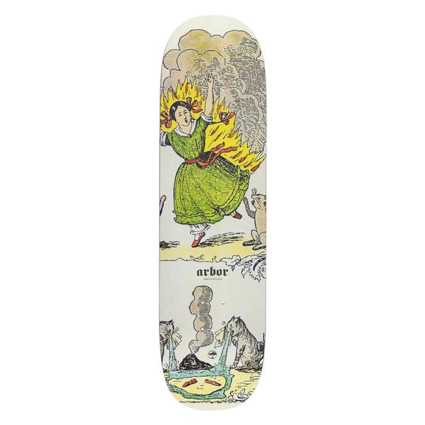 Arbor Pro Amelia 8.5 Fable Skateboard Deck - 8.5