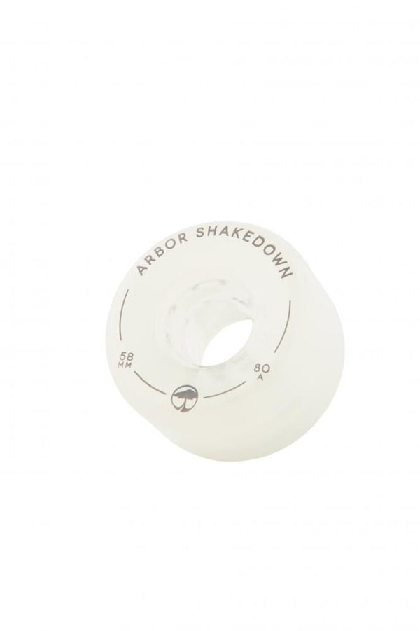 Arbor Shakedown Wheel Shakedown 80a Ghost White - 58mm