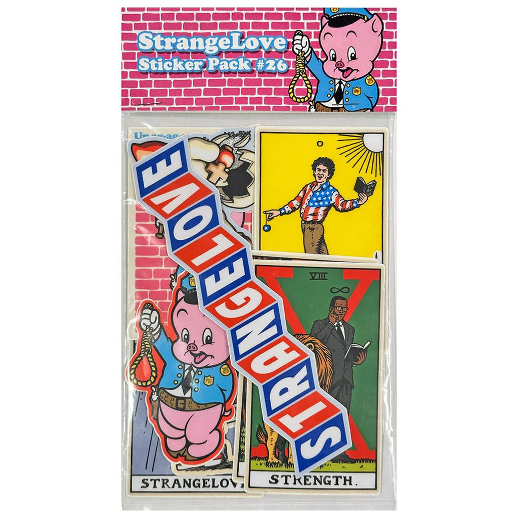 StrangeLove Sticker Pack #26 'Don Pendleton..again'