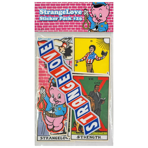 StrangeLove Sticker Pack #26 'Don Pendleton..again'